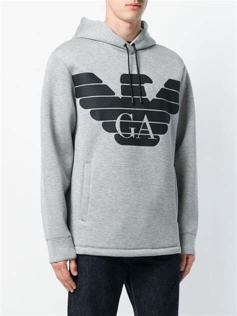 emporio armani hoodie cheap|farfetch Armani hoodie.